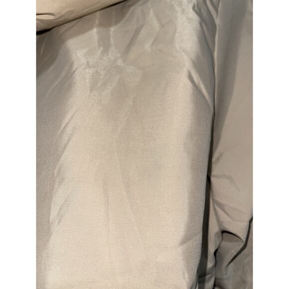 CHOUYATOU Beige Long‎ Coat With Detachable Fur Hat Band Size L New - Picture 10 of 10